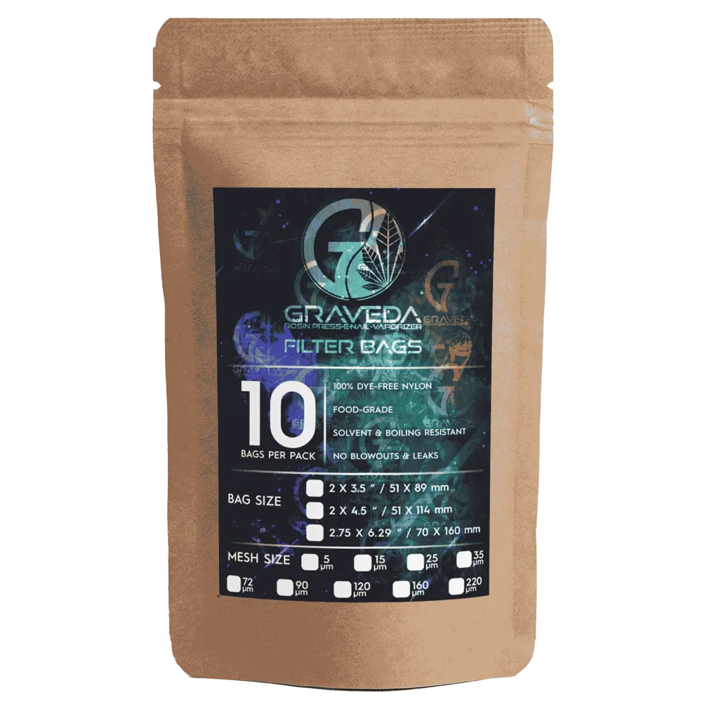 Graveda | Rosin Bag Filterbeutel | 10 Stk.