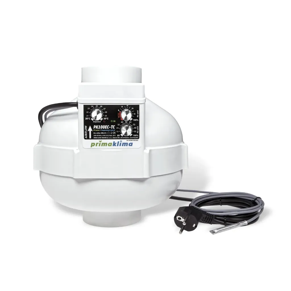 Prima Klima | PK100EC-TC | 100mm, 580m³/h